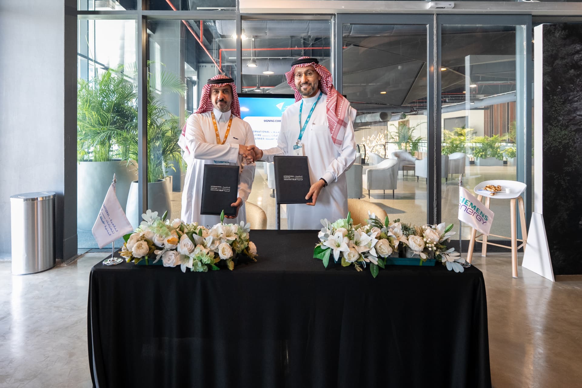 Signing ceremony at the Congress